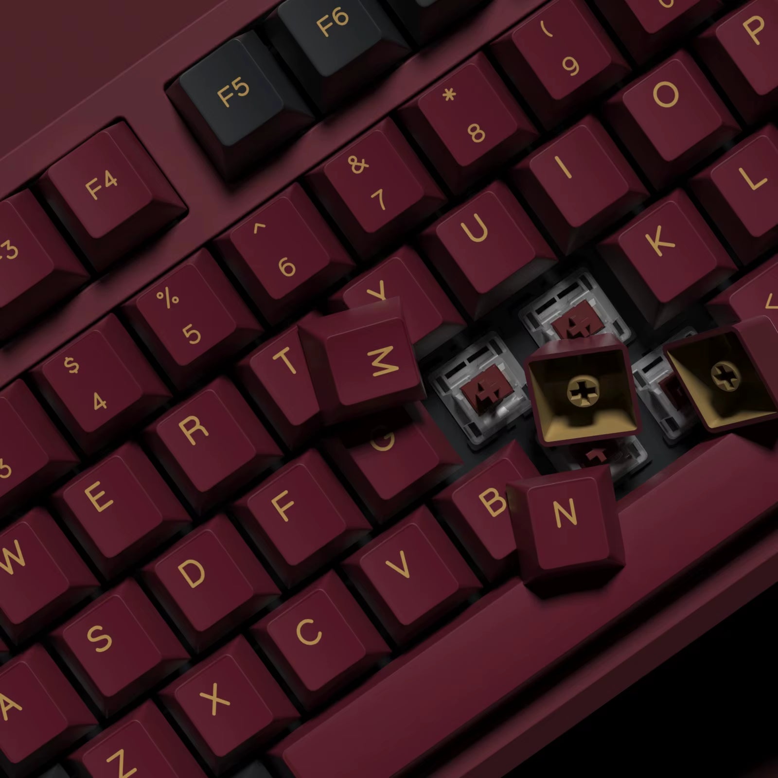 176 Keys Caps GMK Blue Samurai Keycap Cherry Profile Double Shot PBT for Mechanical Gaming Keyboard Retro ISO 7U Space Bar