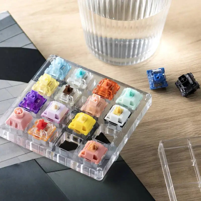 X Monsgeek Acrylic 16-Key Switch Tester Linear/Tactile/Clicky/Silent Switches
