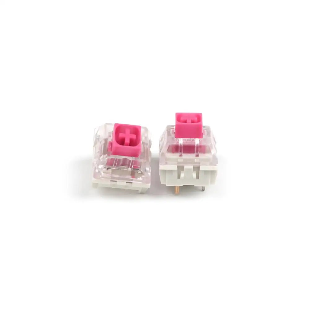 Wholesales  Box Royal Navy Blue Jade Pink Crystal Box 3 Pin Switches IP56 Water-Proof Compatible Cherry MX Switches