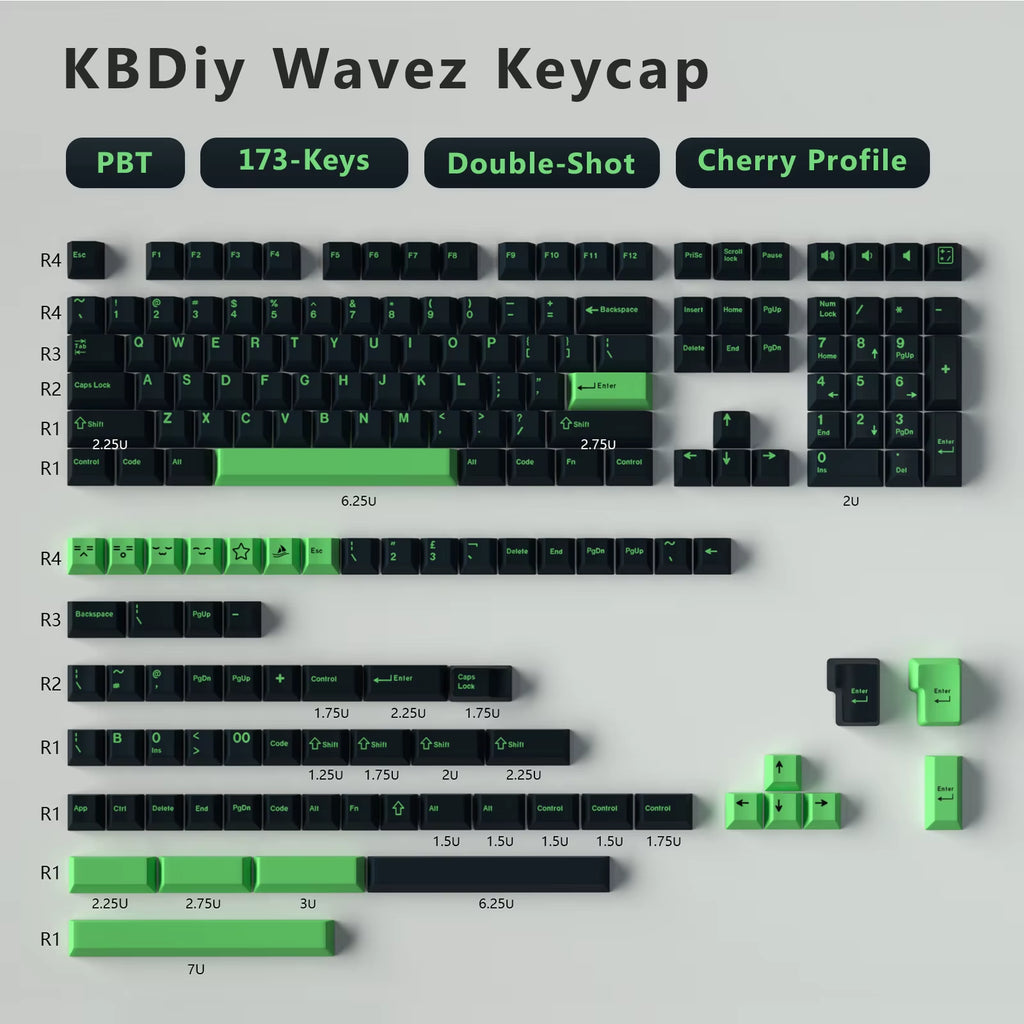 176 Keys Caps GMK Blue Samurai Keycap Cherry Profile Double Shot PBT for Mechanical Gaming Keyboard Retro ISO 7U Space Bar
