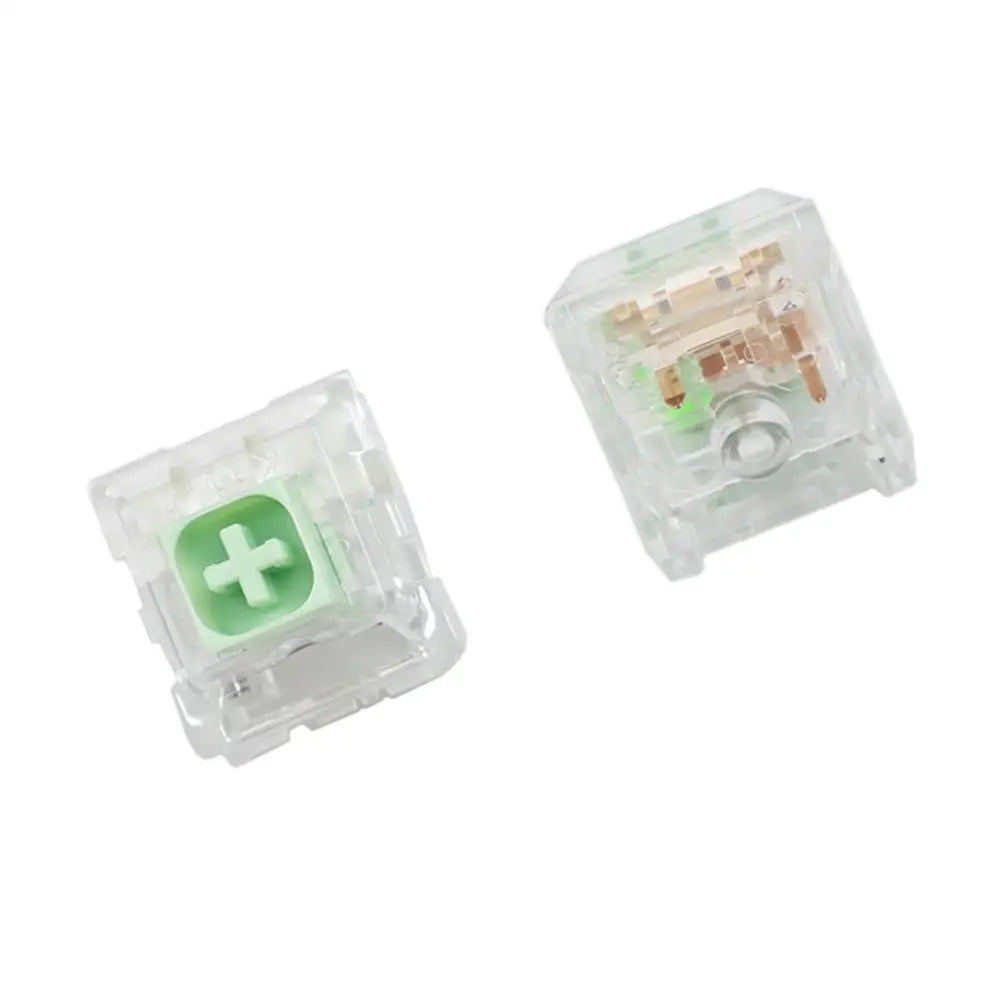 Wholesales  Box Royal Navy Blue Jade Pink Crystal Box 3 Pin Switches IP56 Water-Proof Compatible Cherry MX Switches