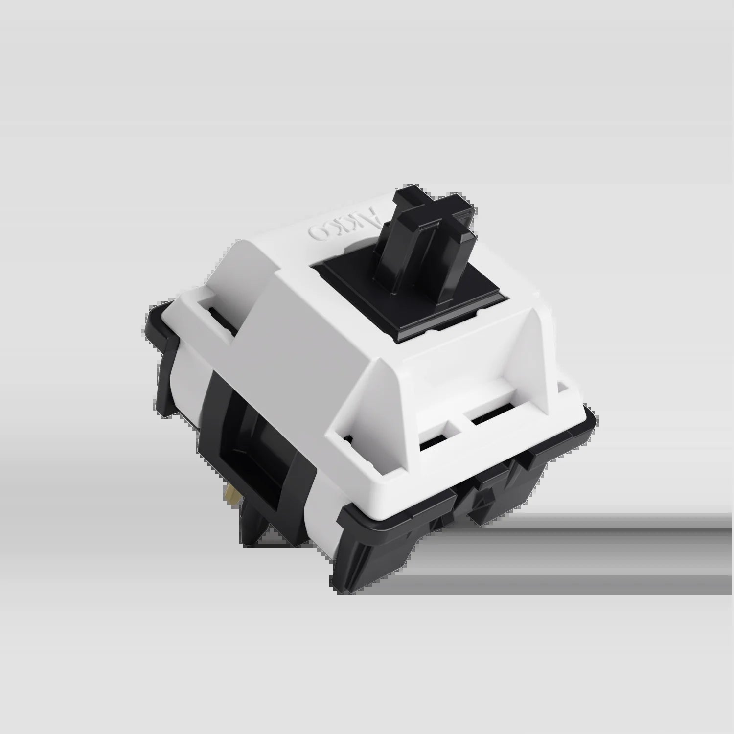 V3 Pro Piano Switch 5 Pin 45Gf Linear Switches Light Diffuser Compatible with MX Mechanical Keyboard (45 Pcs)