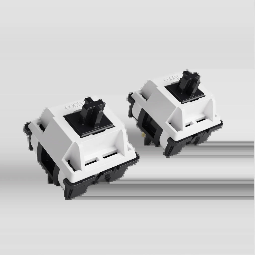 V3 Pro Piano Switch 5 Pin 45Gf Linear Switches Light Diffuser Compatible with MX Mechanical Keyboard (45 Pcs)