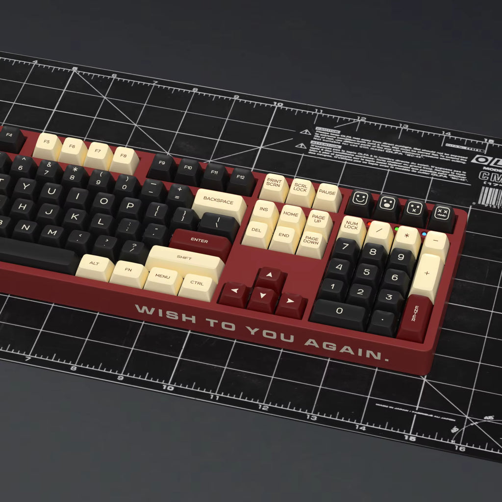Keyboard Keycaps Set PBT Rome Keycaps Custom Retro Double Shot SA Profile ISO 7U 161 Keys Caps for MX Switches GMK67 K500