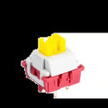 Nimbus V3 Linear Switches with POM Stem 34Gf 5Pin Pre Lubed Switch Yellow Axis for Gaming Mechanical Keyboard