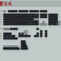 PBT Keycap Cherry Profile Japanese DYE Subbed 142 Keys Black Custom Keycaps for Outemu Gateron Mx Switch Mechanical Keyboard