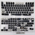 Hot Selling Love and Deepspace Keycaps Custom Rafayel Cherry Profile Cute Amina Point Side Carving Transparent Keycap for Gaming