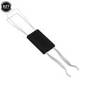 2 in 1 Keycaps Puller Accessories Unloading for Gaming Keyboard Switches Remover Button Extractor Tool Fixing Durable Easy Use
