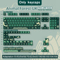 JCM Cherry Profile Keycaps PBT Material Dye-Sub Big Set Key Caps ISO/ANSI Alice 7U Space Bar German Spanish Korean Keycaps Abnt2
