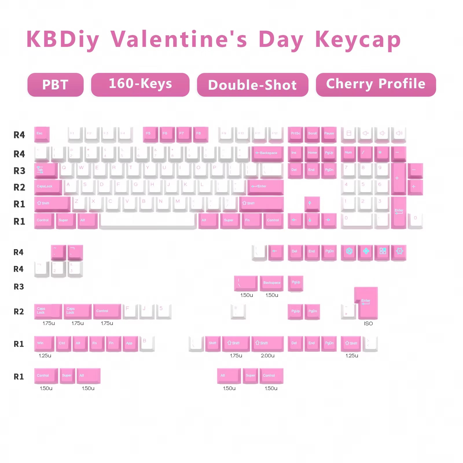 176 Keys Caps GMK Blue Samurai Keycap Cherry Profile Double Shot PBT for Mechanical Gaming Keyboard Retro ISO 7U Space Bar
