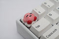 Sleeping Kirby Keycap: Handmade Resin Artisan Keycap